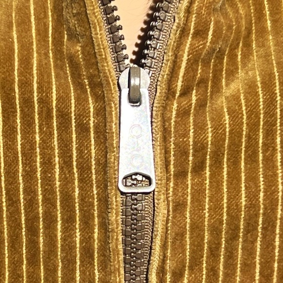 1970s Corduroy and Genuine Rabbit Fur Reversible Bomber Jacket - Picture 5 of 7